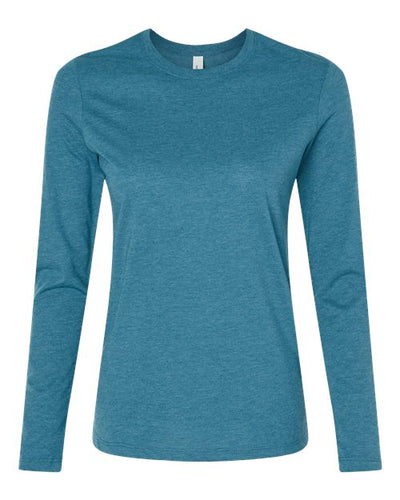 BELLA + CANVAS 6500 Heather Deep Teal — front