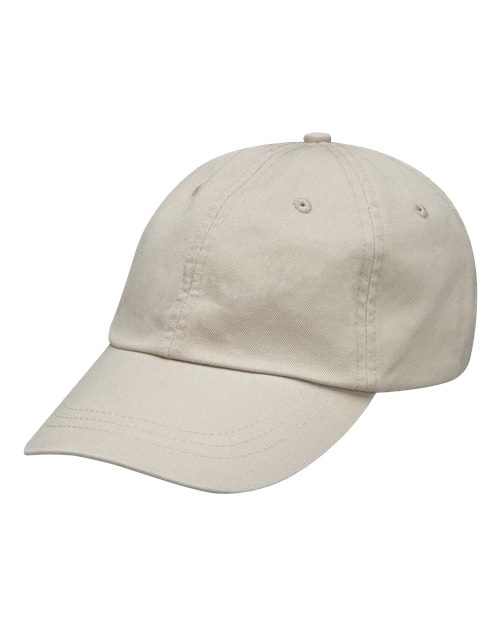 Adams Headwear LP104 Stone — front