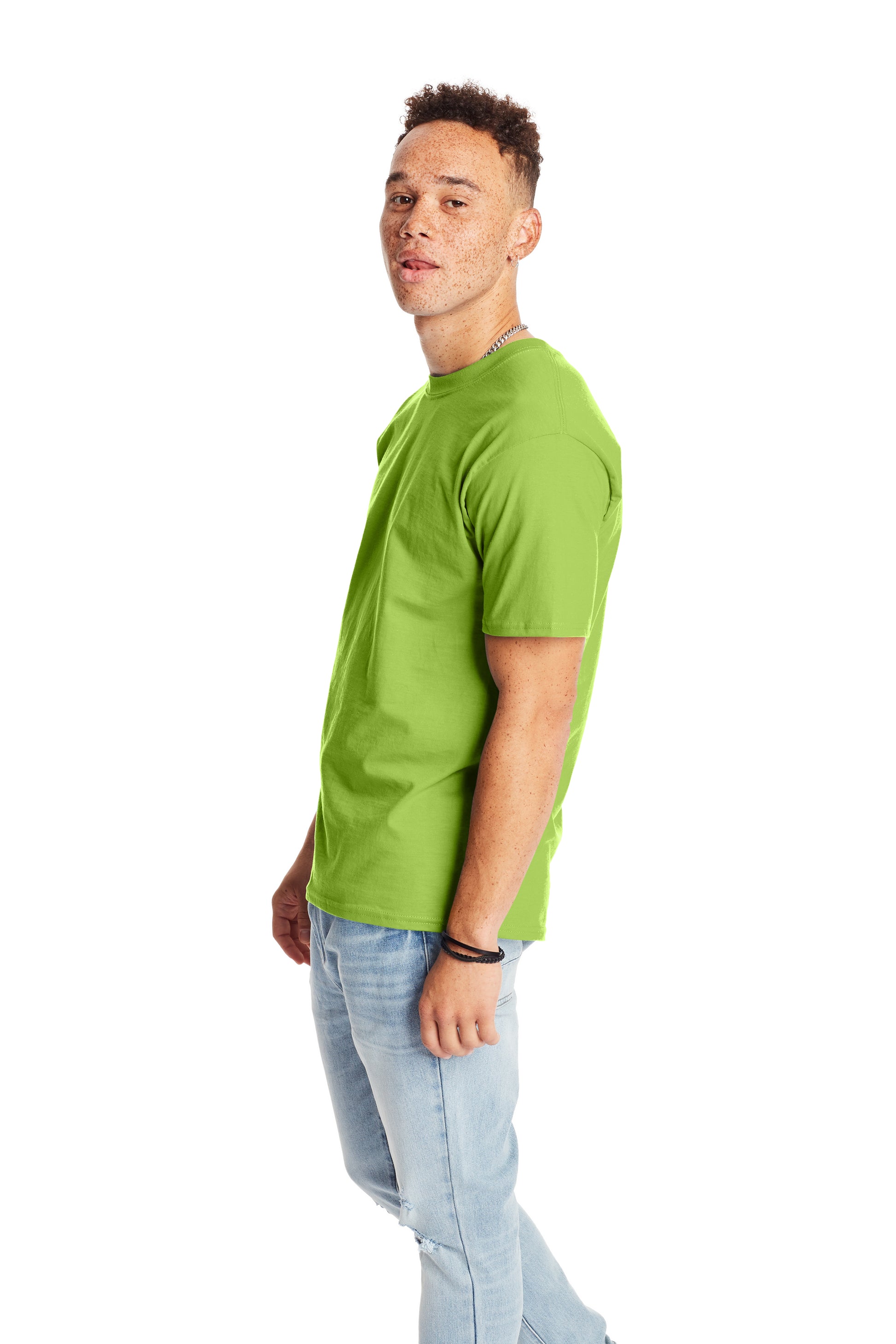 Beefy-T® Short Sleeve Tee - Lime