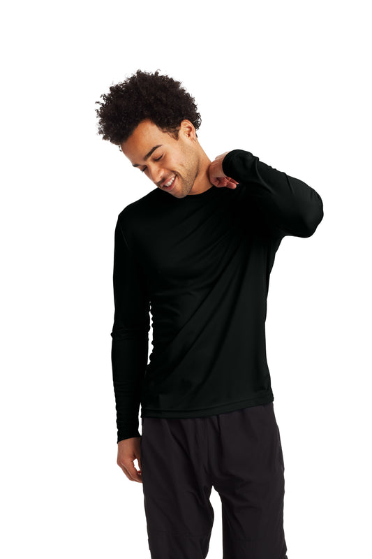 Cool DRI® Long Sleeve Tee - Black