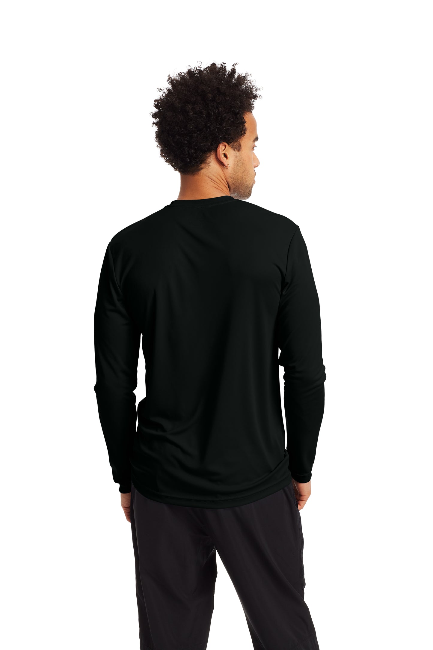 Cool DRI® Long Sleeve Tee - Black