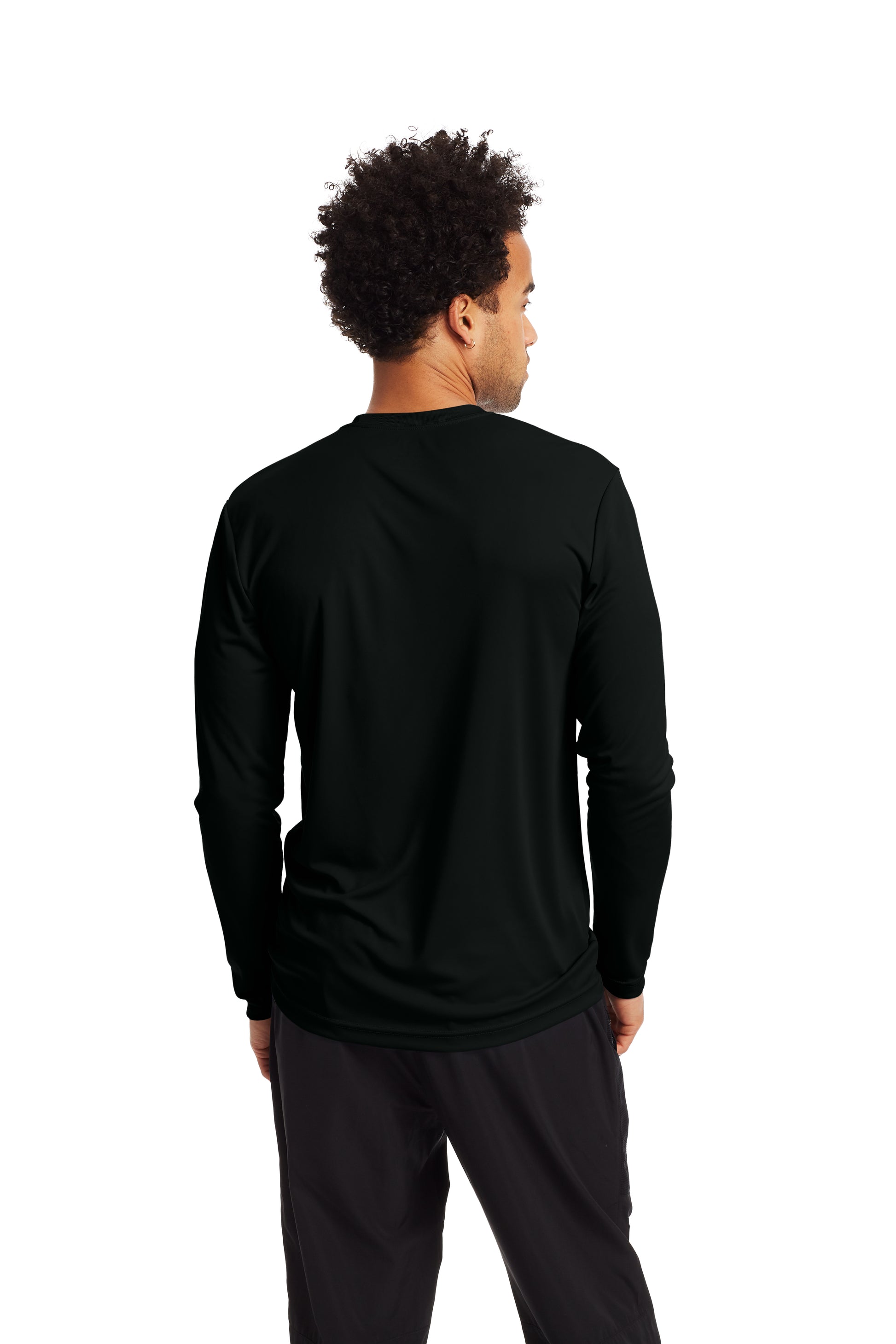 Cool DRI® Long Sleeve Tee - Black