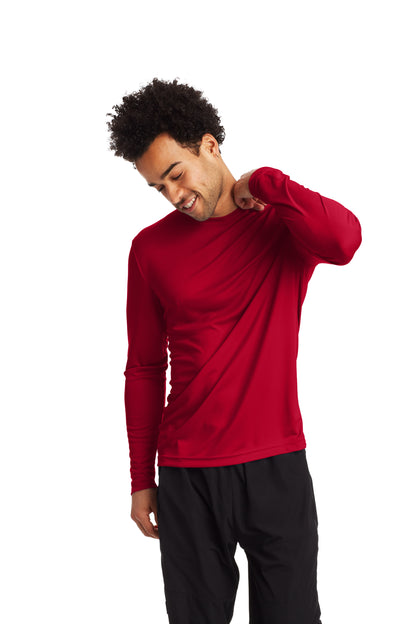 Cool DRI® Long Sleeve Tee - Deep Red