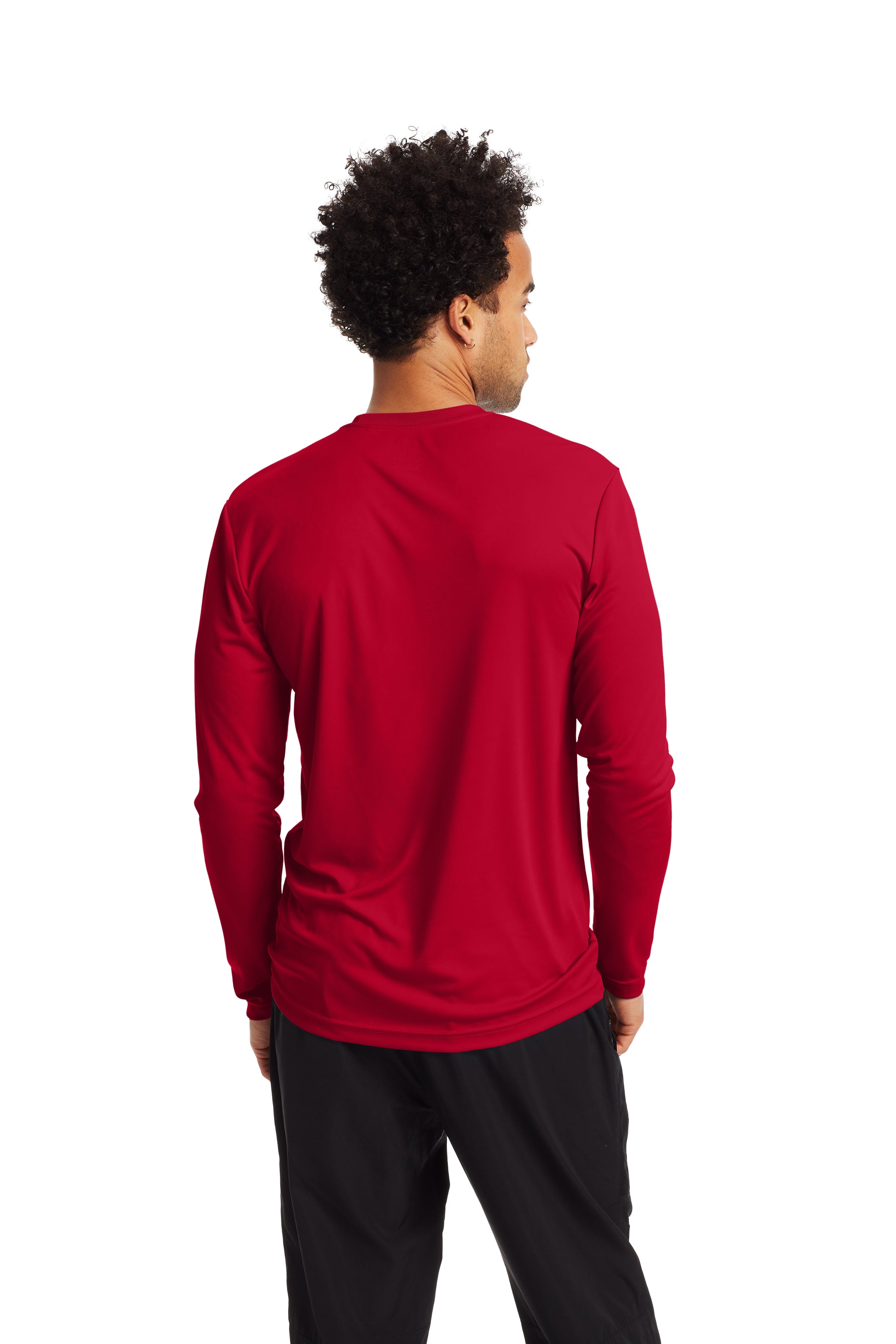 Cool DRI® Long Sleeve Tee - Deep Red
