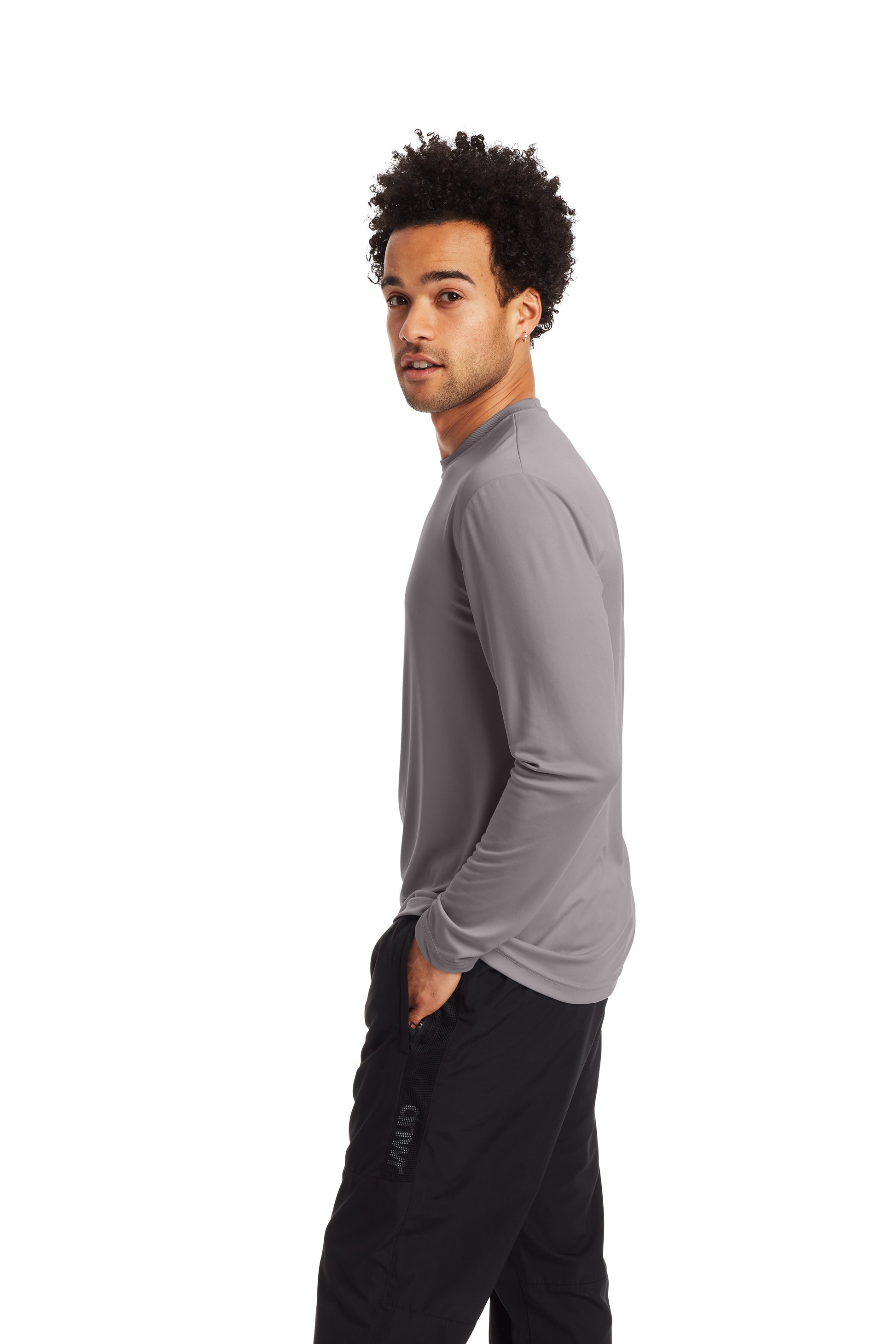 Cool DRI® Long Sleeve Tee - Graphite