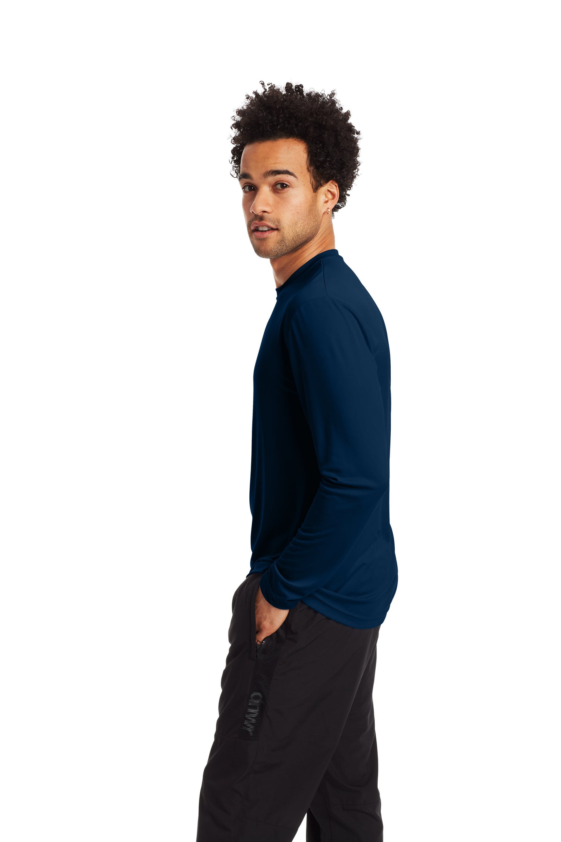 Cool DRI® Long Sleeve Tee - Navy