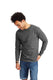 Hanes 5186 - Beefy-T® Long Sleeve Tee - Smoke Gray