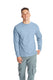 Hanes 5186 - Beefy-T® Long Sleeve Tee - Light Blue