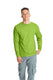 Hanes 5186 - Beefy-T® Long Sleeve Tee - Lime