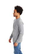 Authentic Long Sleeve Pocket Tee - Ash