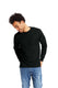 Hanes 5596 - Authentic Long Sleeve Pocket Tee - Black