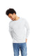 Hanes 5596 - Authentic Long Sleeve Pocket Tee - White