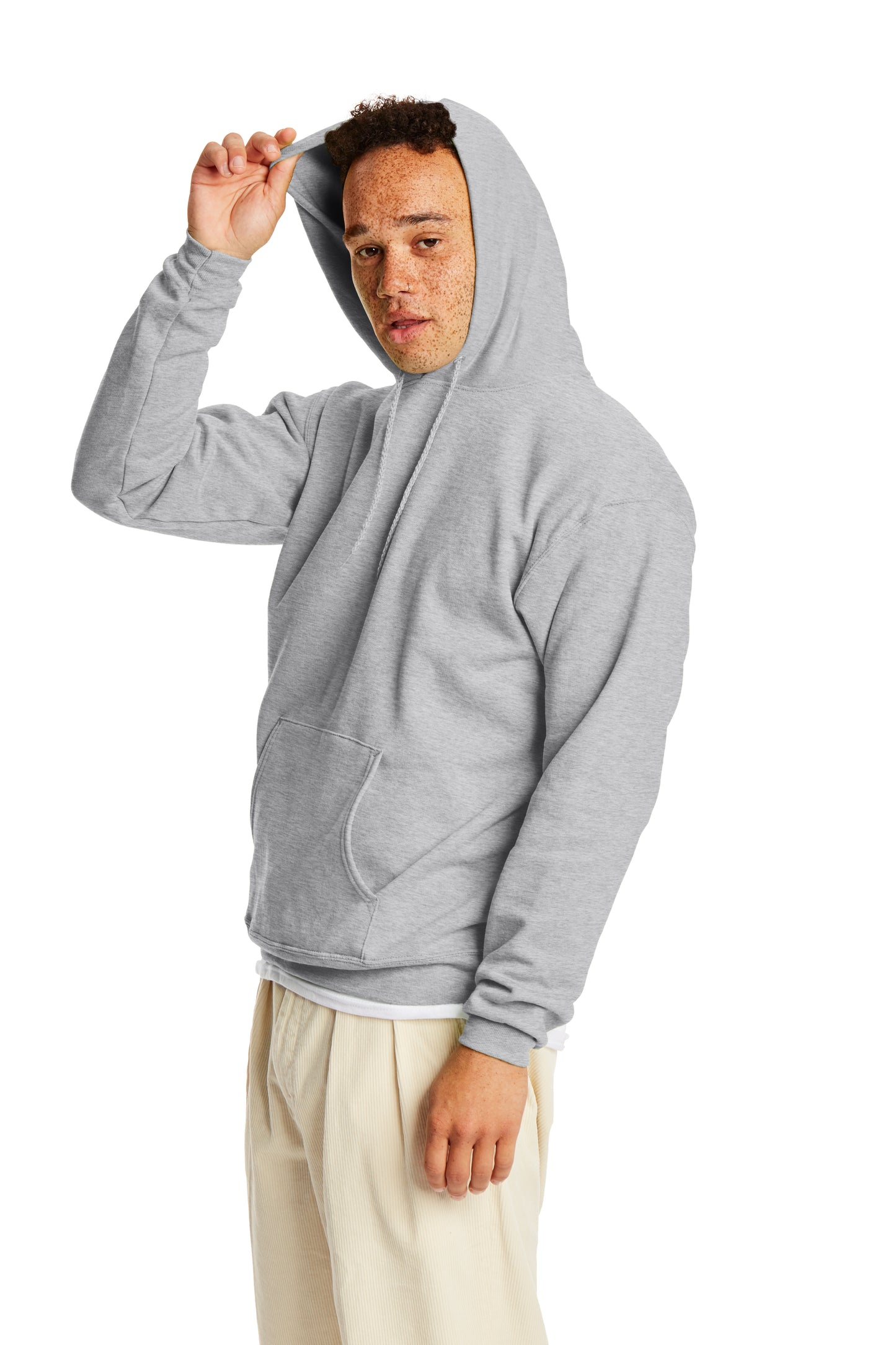 Ecosmart® 50/50 Pullover Hoodie - Ash