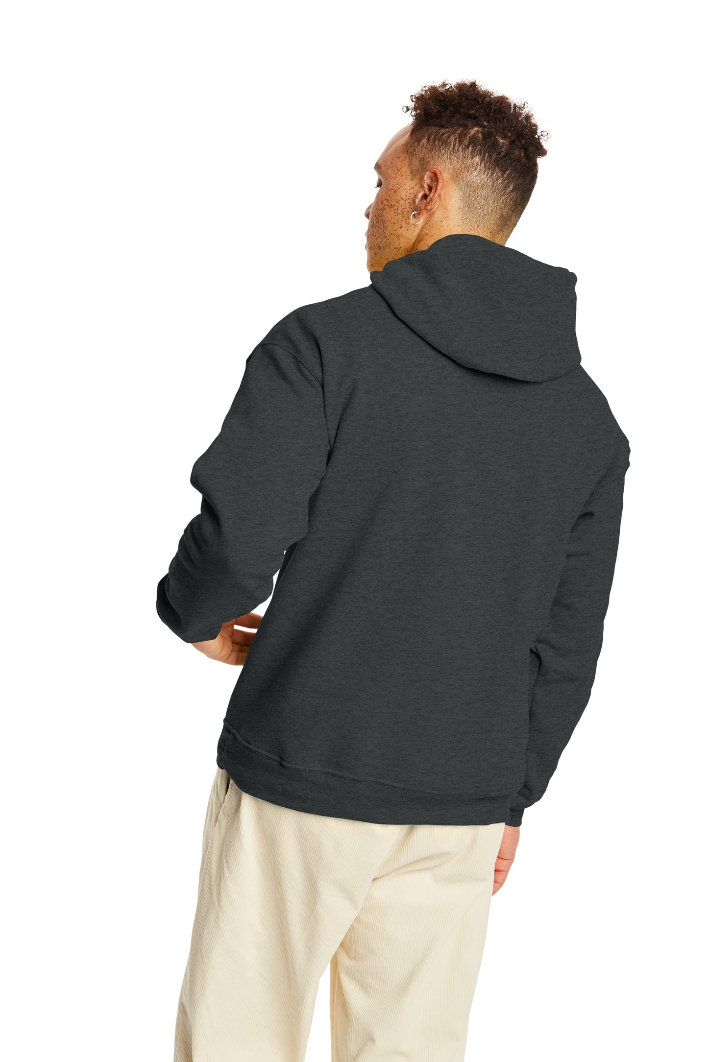 Ecosmart® 50/50 Pullover Hoodie - Charcoal Heather