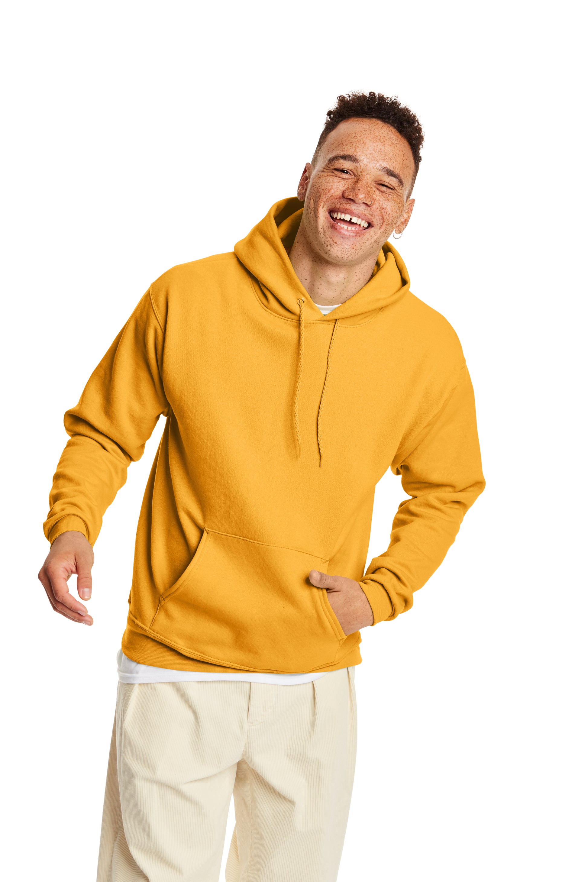 Ecosmart® 50/50 Pullover Hoodie - Gold