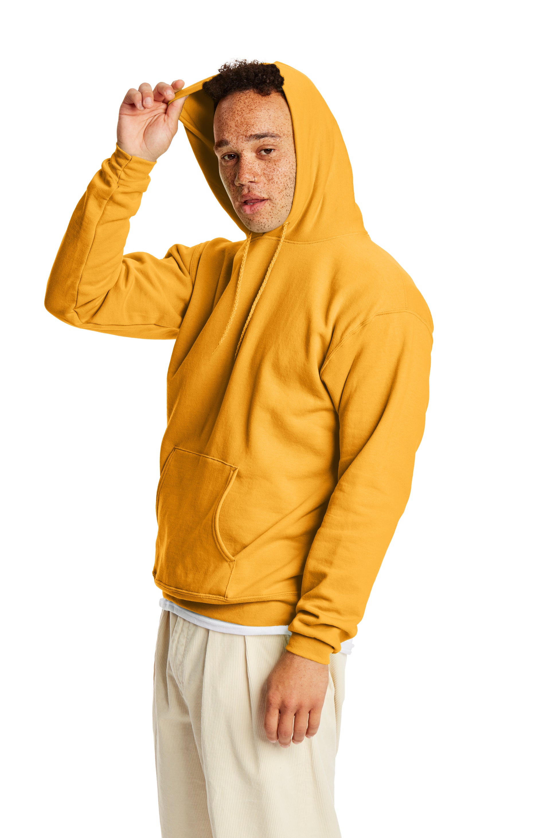 Ecosmart® 50/50 Pullover Hoodie - Gold