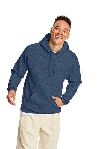 Ecosmart® 50/50 Pullover Hoodie - Heather Navy