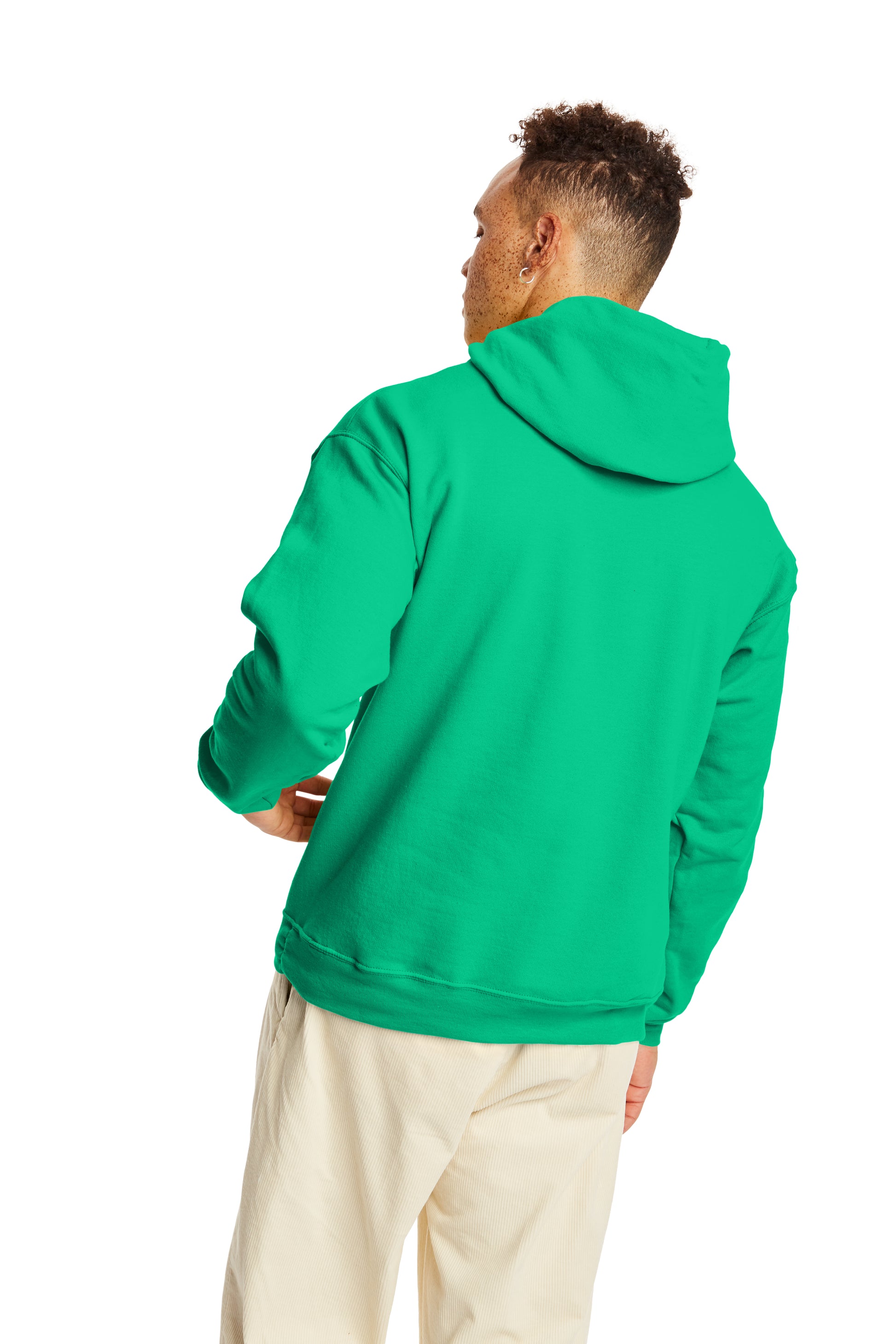 Ecosmart® 50/50 Pullover Hoodie - Kelly Green