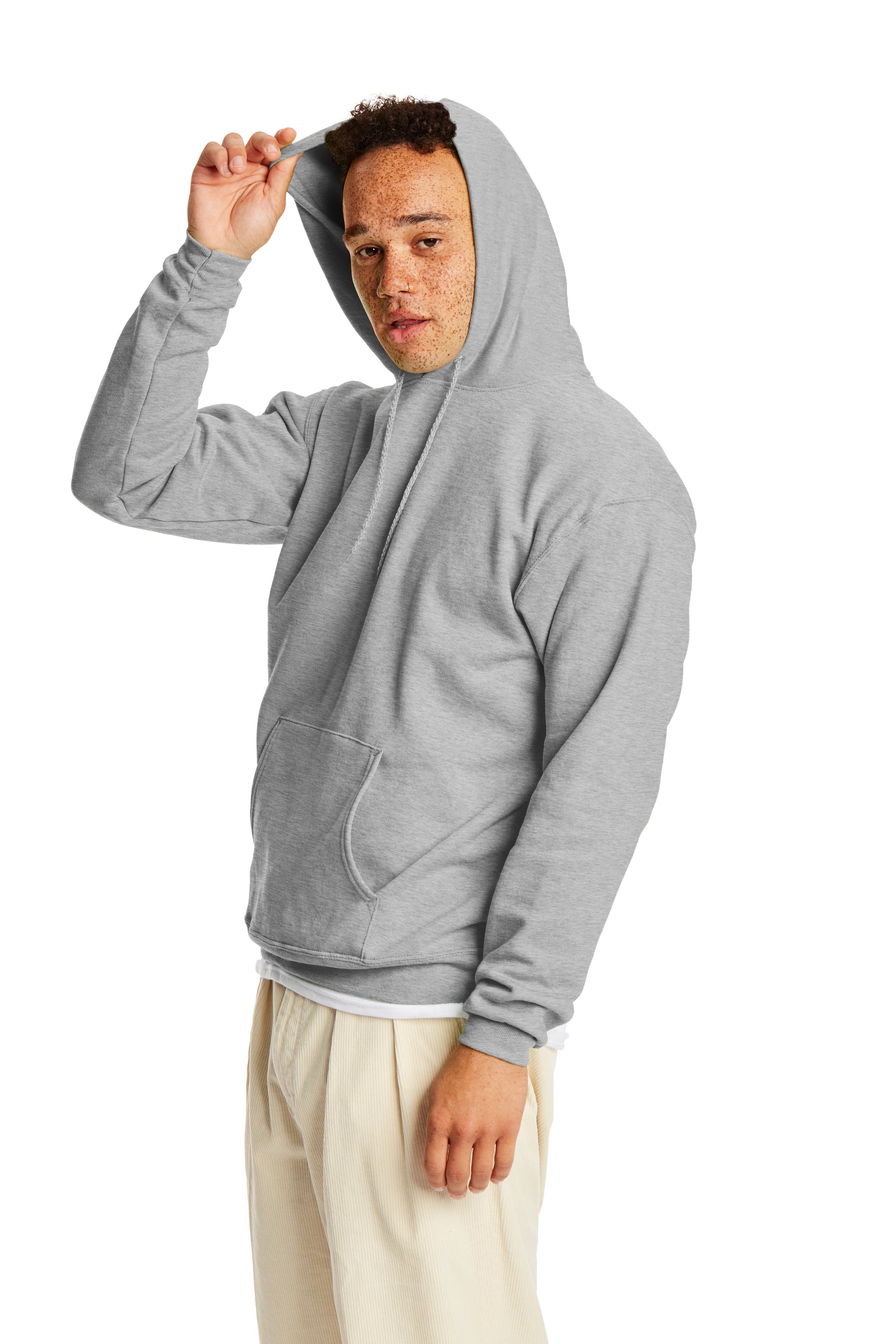 Ecosmart® 50/50 Pullover Hoodie - Light Steel