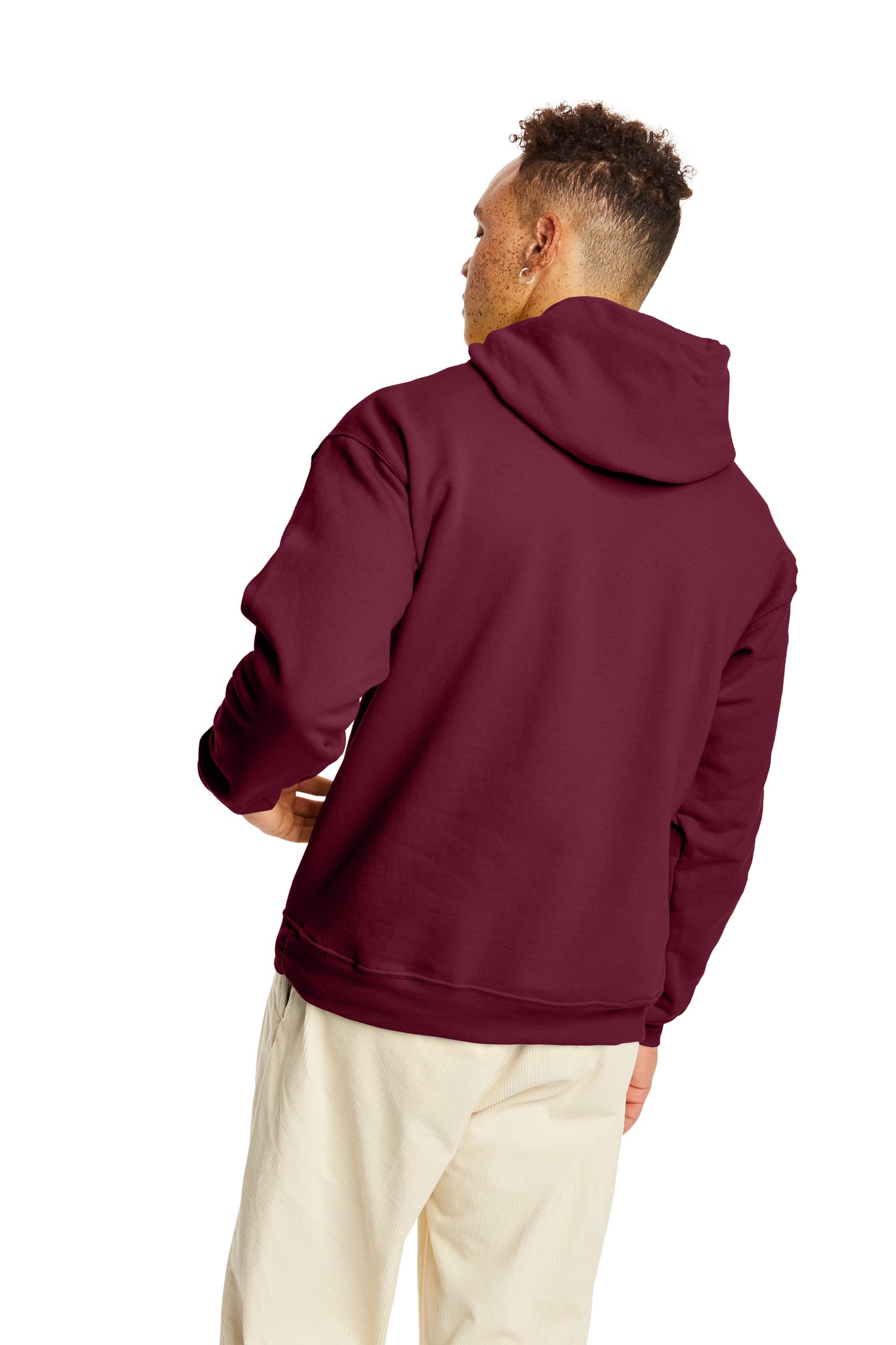 Ecosmart® 50/50 Pullover Hoodie - Maroon