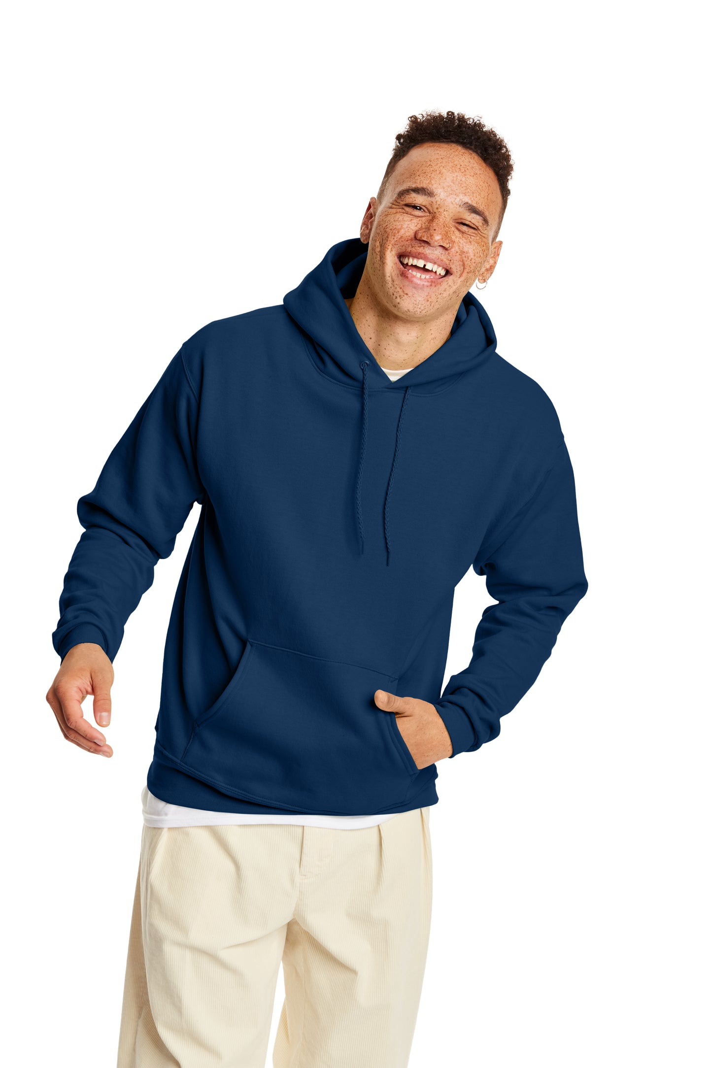 Ecosmart® 50/50 Pullover Hoodie - Navy