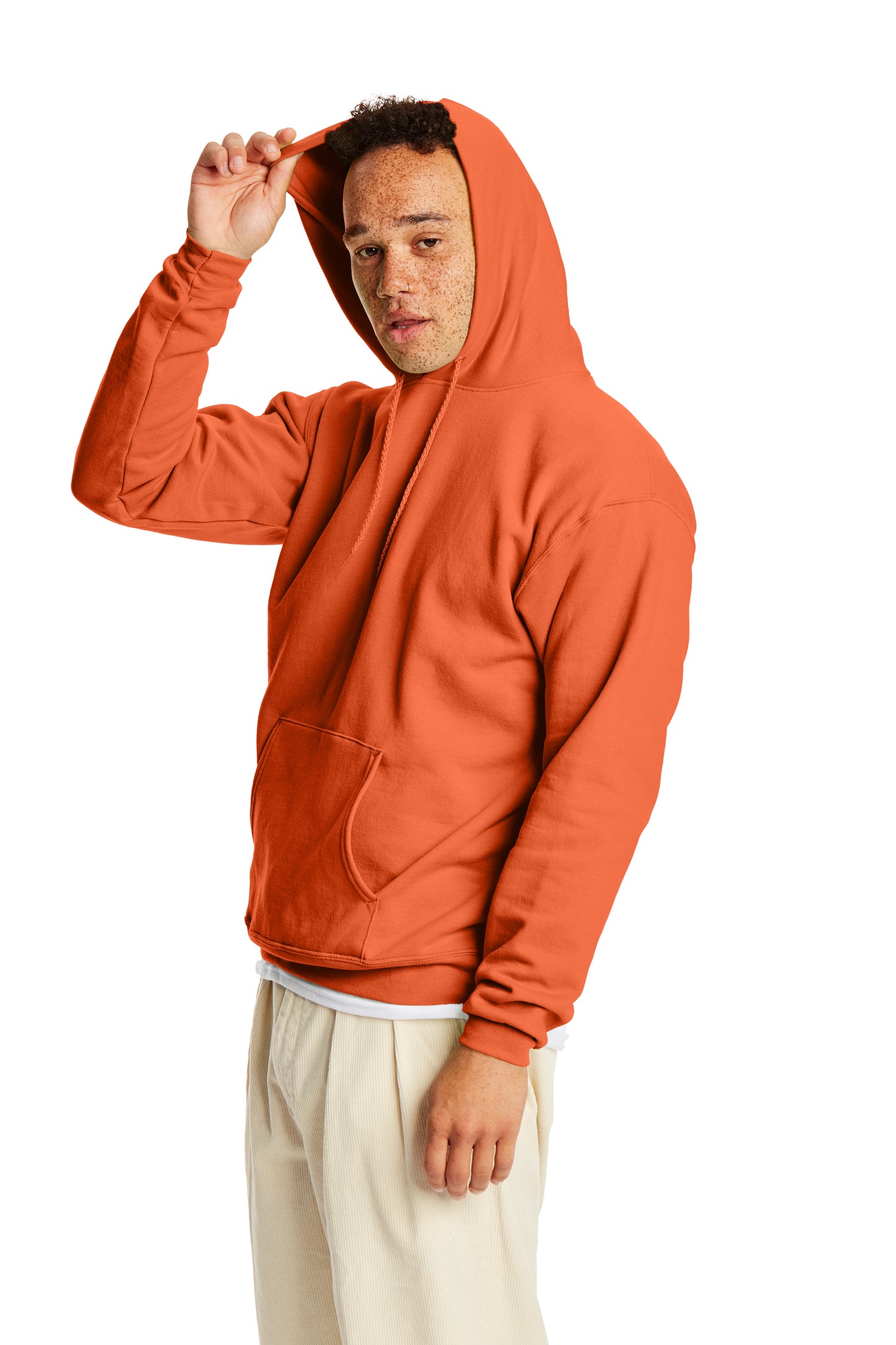 Ecosmart® 50/50 Pullover Hoodie - Orange
