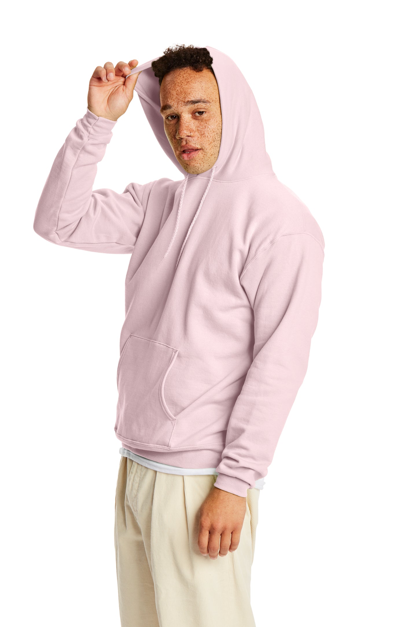 Ecosmart® 50/50 Pullover Hoodie - Pale Pink