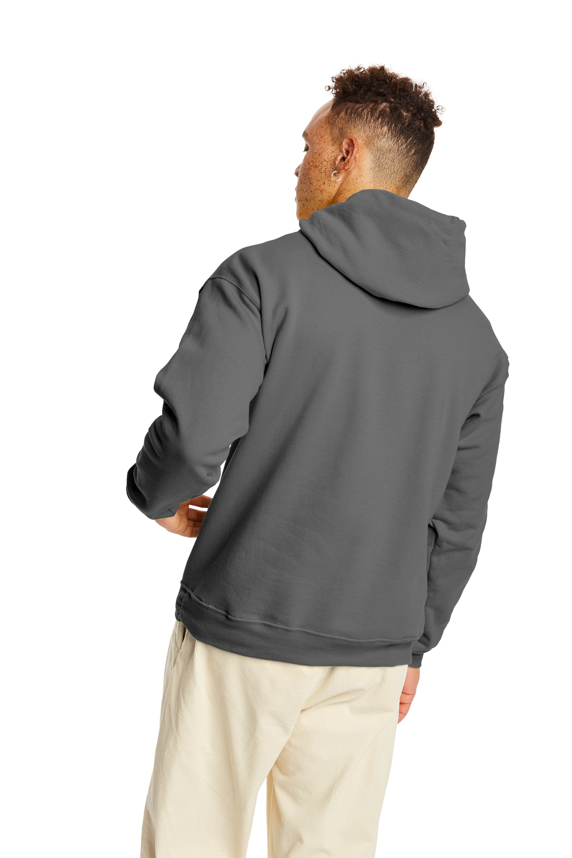 Ecosmart® 50/50 Pullover Hoodie - Smoke Gray