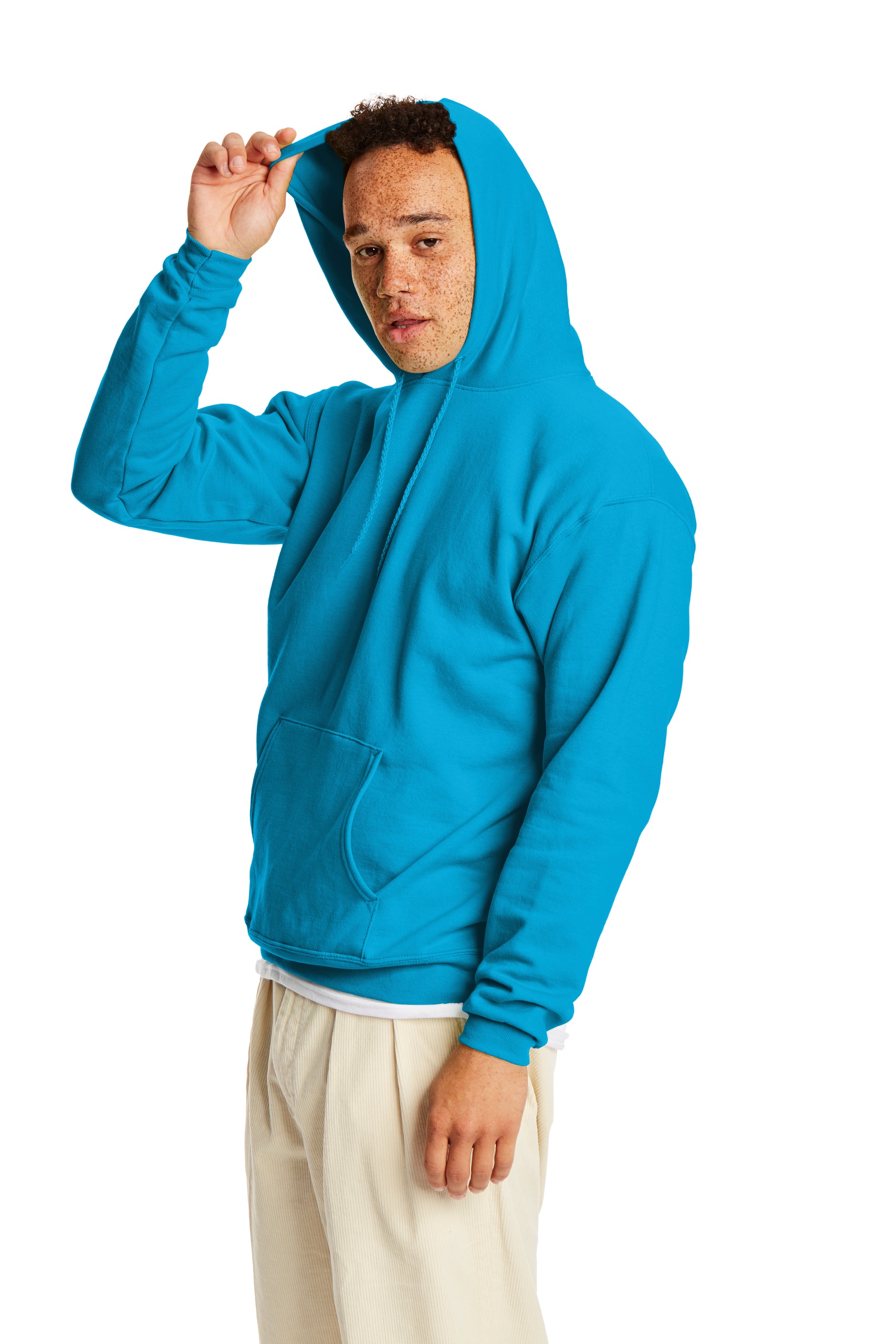 Ecosmart® 50/50 Pullover Hoodie - Teal