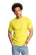 Hanes 5190P - Beefy-T® Short Sleeve Pocket Tee - Yellow