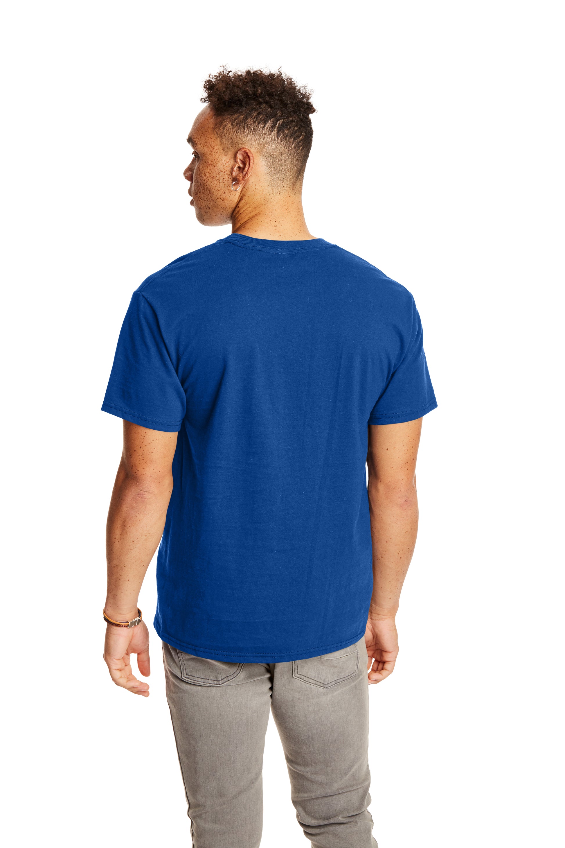 Beefy-T® Short Sleeve Pocket Tee - Deep Royal