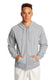 Hanes P180 - EcoSmart® 50/50 Full-Zip Hoodie - Ash