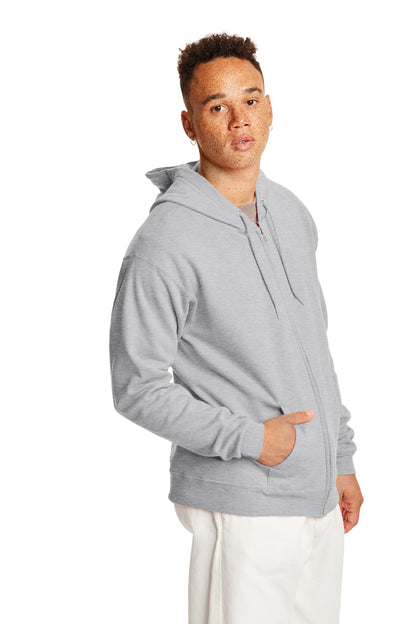 EcoSmart® 50/50 Full-Zip Hoodie - Ash
