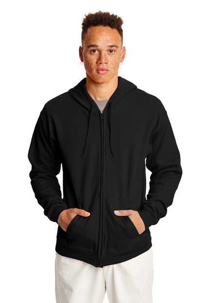 EcoSmart® 50/50 Full-Zip Hoodie - Black
