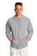 Hanes P180 - EcoSmart® 50/50 Full-Zip Hoodie - Light Steel