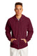 Hanes P180 - EcoSmart® 50/50 Full-Zip Hoodie - Maroon