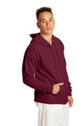 EcoSmart® 50/50 Full-Zip Hoodie - Maroon