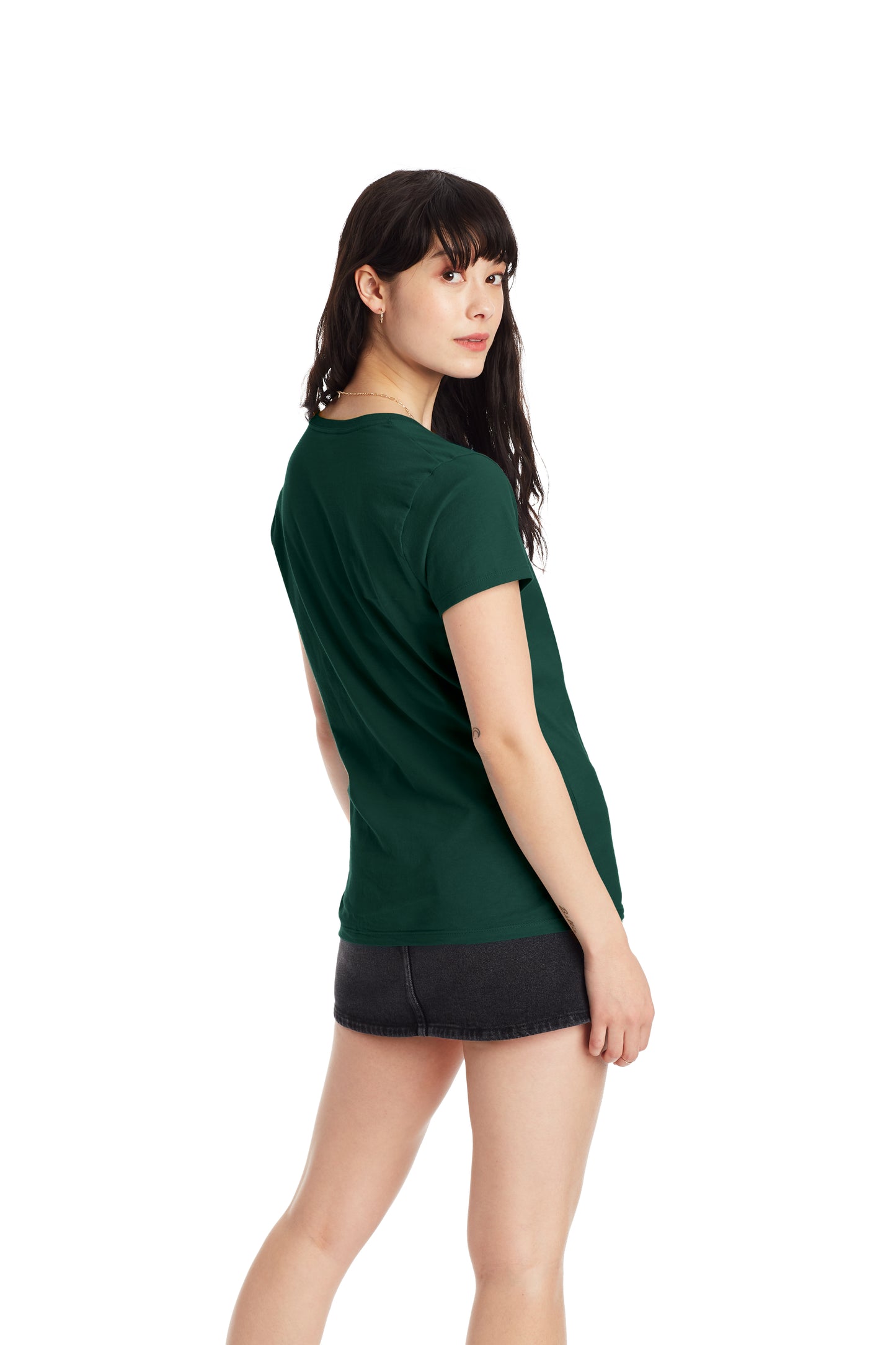 Women's Perfect-T Short Sleeve V-neck - Deep Forest