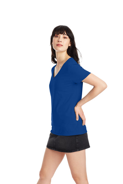 Women's Perfect-T Short Sleeve V-neck - Deep Royal