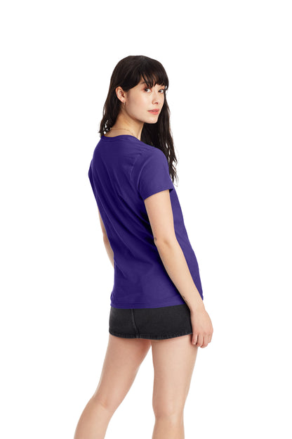 Women's Perfect-T Short Sleeve V-neck - Purple