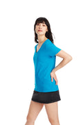 Women's Perfect-T Short Sleeve V-neck - Teal