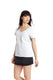 Hanes S04V - Women's Perfect-T Short Sleeve V-neck - White