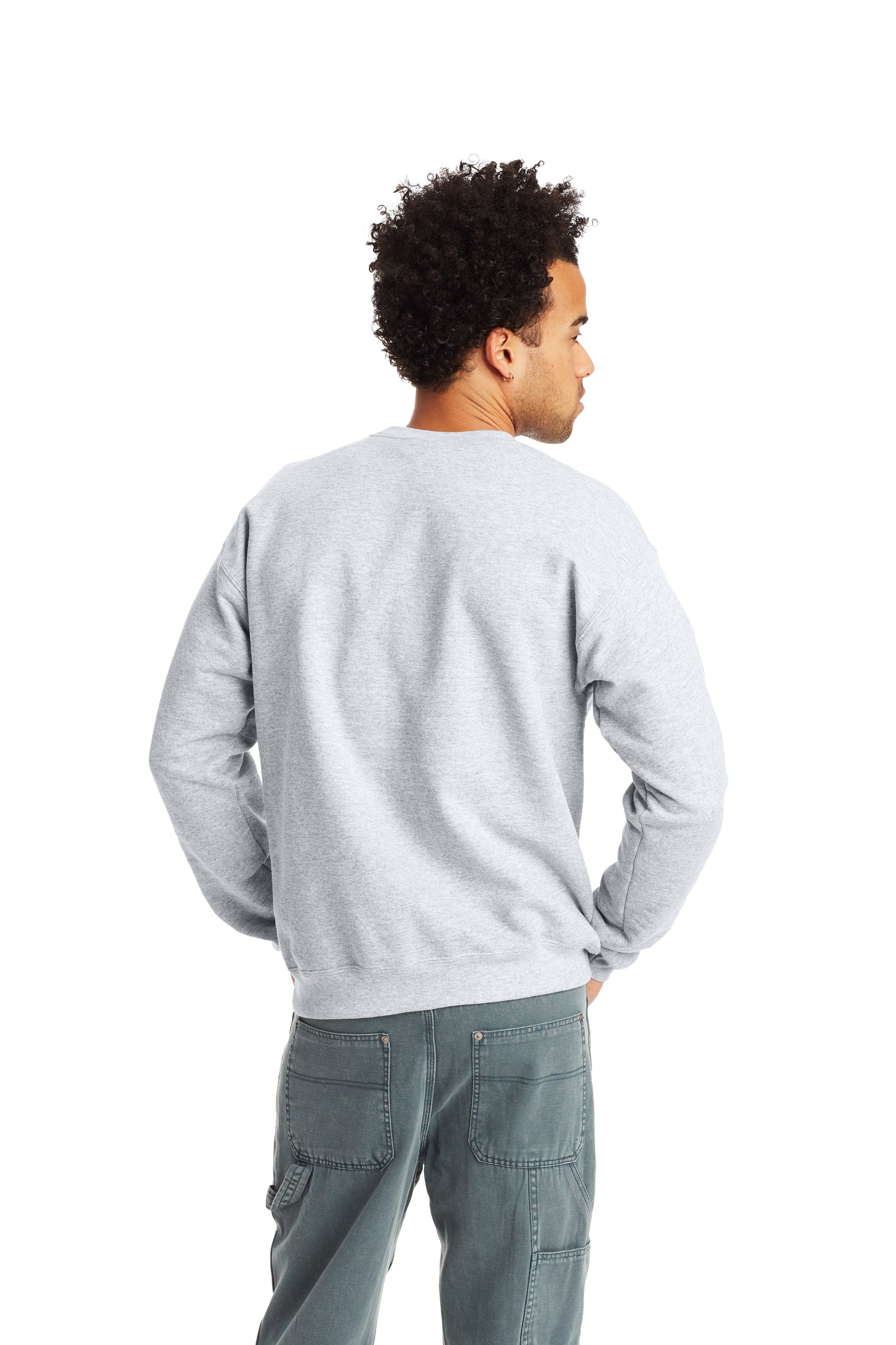 Unisex Ecosmart® 50/50 Crewneck Sweatshirt - Ash