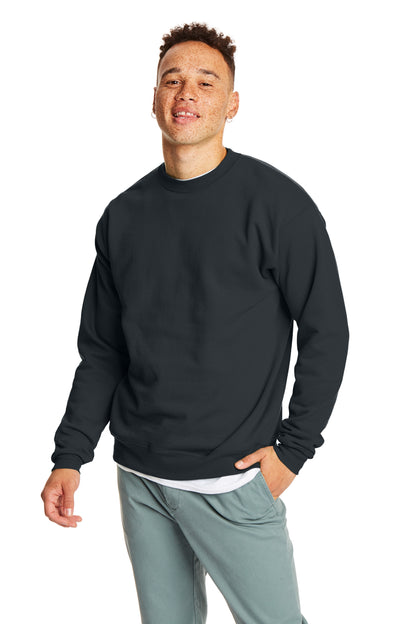 Unisex Ecosmart® 50/50 Crewneck Sweatshirt - Black