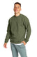 Hanes P1607 - Unisex Ecosmart® 50/50 Crewneck Sweatshirt - Fatigue Green