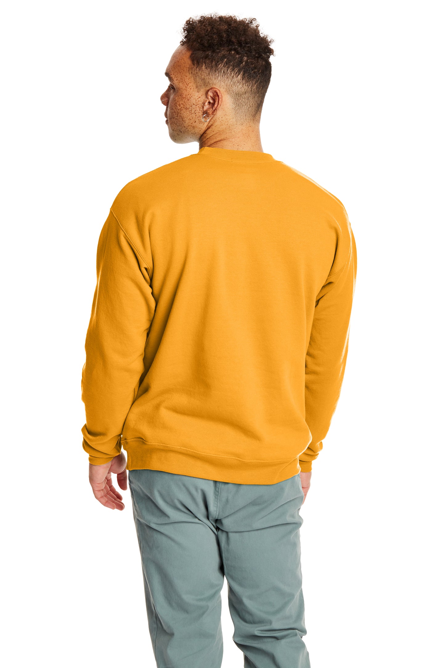 Unisex Ecosmart® 50/50 Crewneck Sweatshirt - Gold