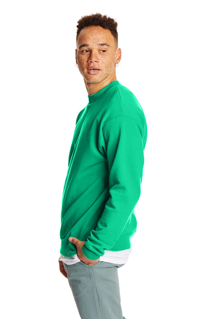 Unisex Ecosmart® 50/50 Crewneck Sweatshirt - Kelly Green