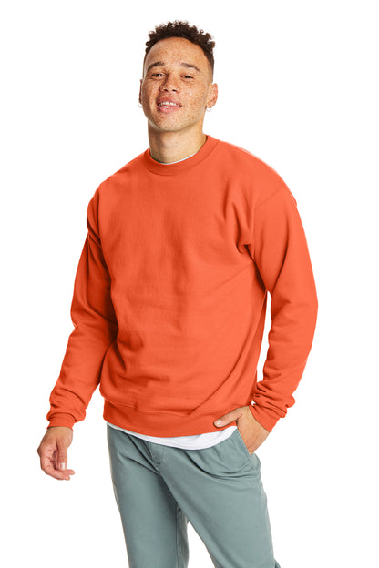 Unisex Ecosmart® 50/50 Crewneck Sweatshirt - Orange