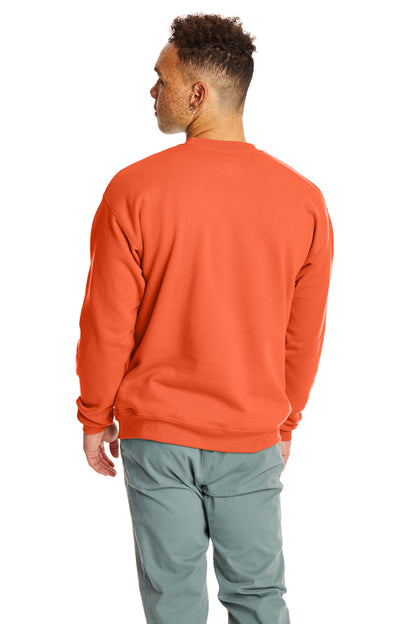Unisex Ecosmart® 50/50 Crewneck Sweatshirt - Orange