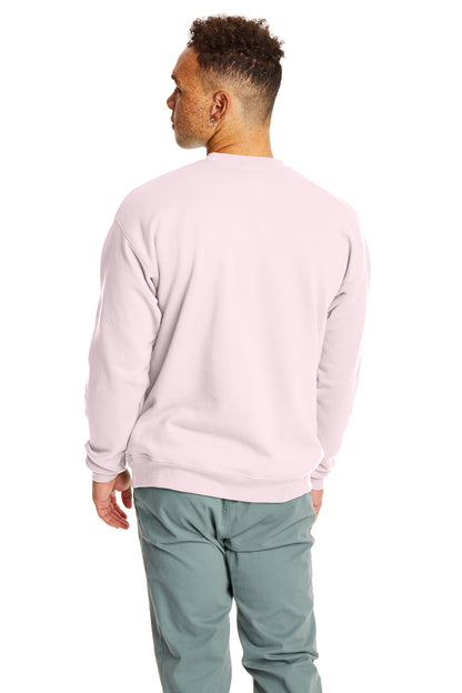 Unisex Ecosmart® 50/50 Crewneck Sweatshirt - Pale Pink